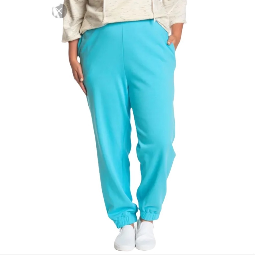 AFRM Tazo Light Blue Fleece Women's Sweatpants